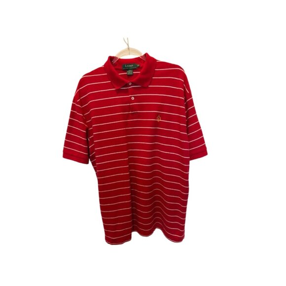 Lauren Ralph Lauren Men’s Red Polo Shirt XL - Picture 1 of 6